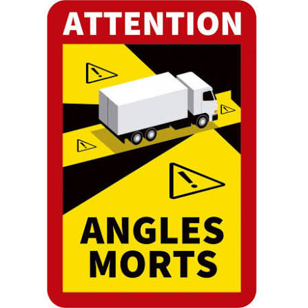 Etiqueta Adhesiva Angles Morts
